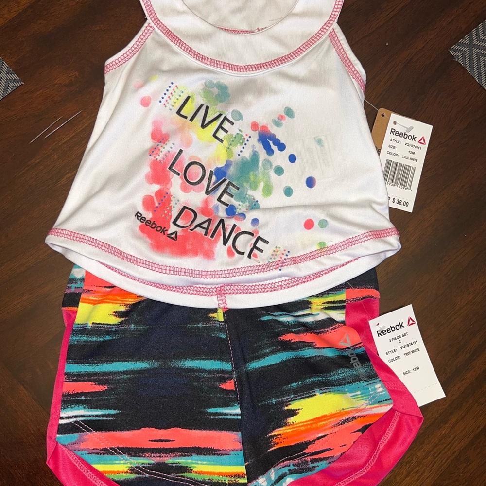 Reebok Kids Live Love Dance Set 12 Months